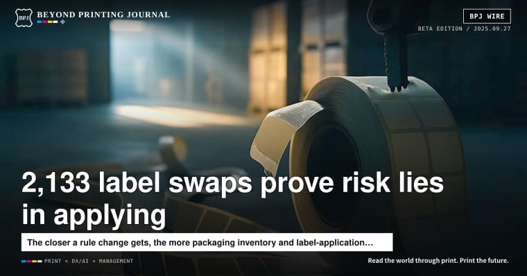 2,133 label swaps: Allergen recalls happen more in “applying” than in “printing”