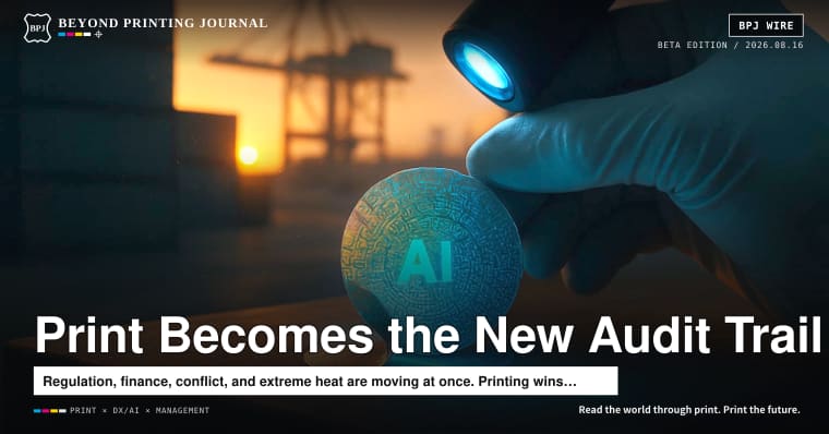 AI Watermarks, GPU Collateral, Heat, War—10 Evening Takes on Why Labels and Operational Print Keep Growing