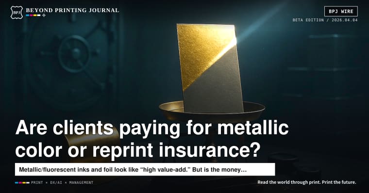 How much do clients really pay for “gold” and “light” that screens can’t reproduce?