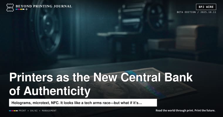 That QR Code Doesn’t Prove It’s Real. So Who’s Printing the Definition of “Authentic”?