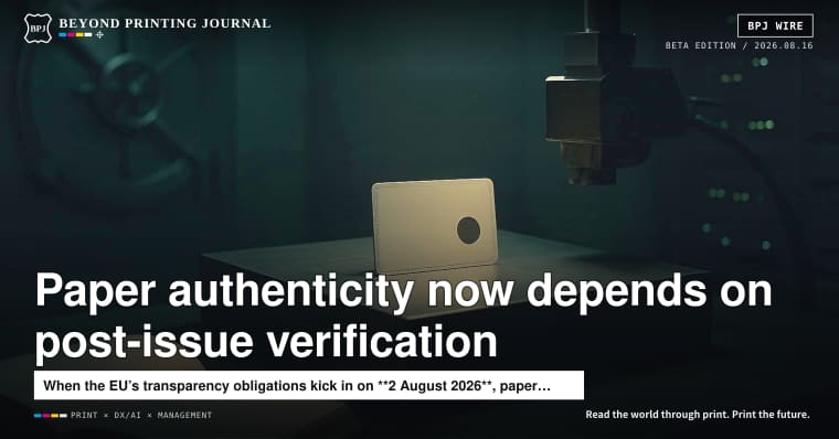 When the Insert Card Becomes the Verification Desk: Paper Authenticity Is Set by Operations, Not Ink