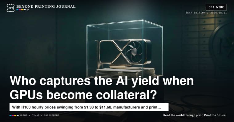 When GPUs become collateral, who captures the AI yield?