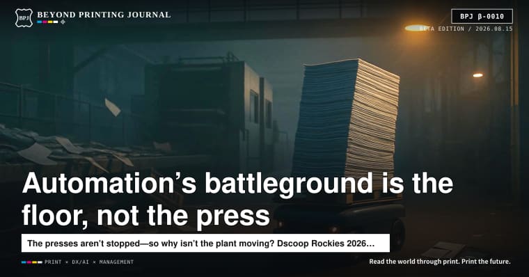 Automation’s main battleground isn’t the press. It’s the floor—and that’s why HP is talking AMRs