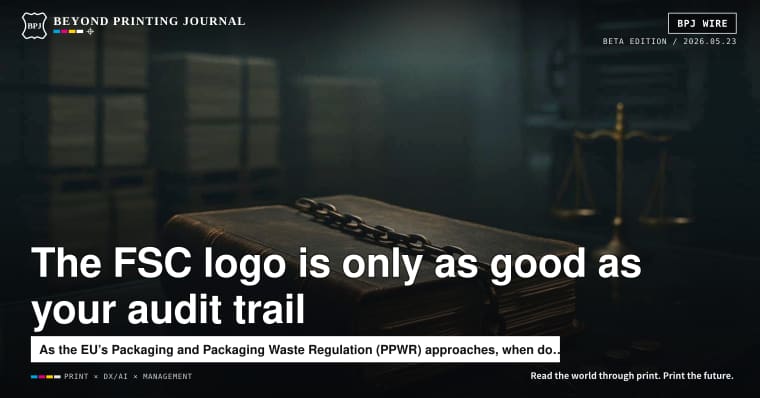 The FSC Logo Doesn’t Sell “Paper.” It Sells an Audit Trail.