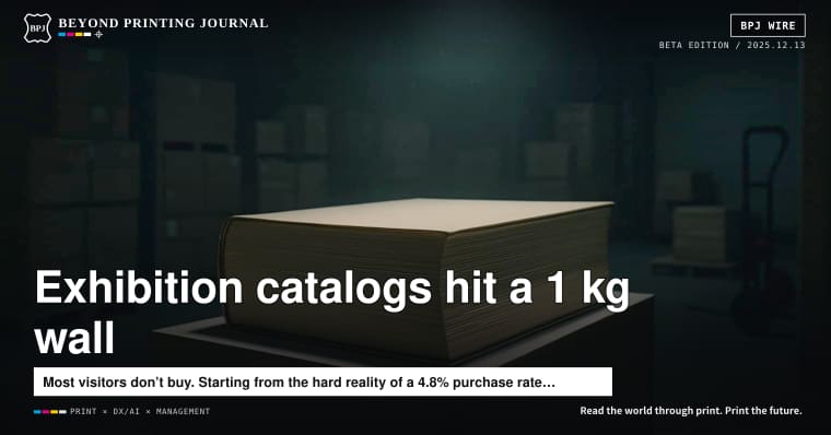 The catalog is your second ticket. And the wall hits at 1 kg.