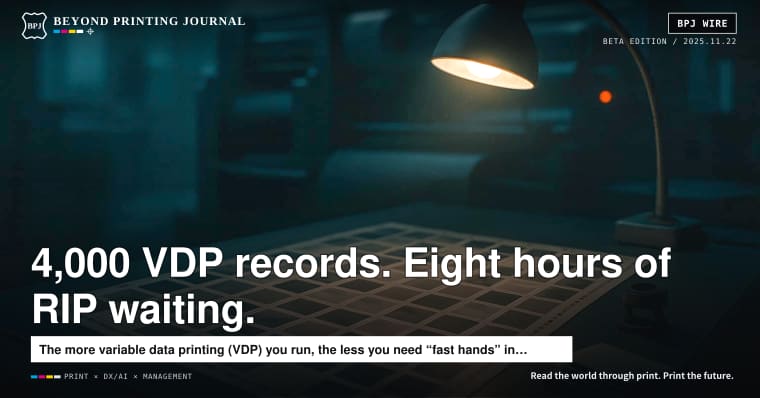 The DTP bottleneck that turns 4,000 VDP records into an eight-hour RIP queue