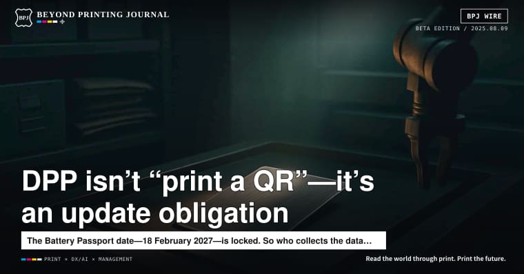 DPP Doesn’t End With a QR Code: Who Owns the Update Obligation?