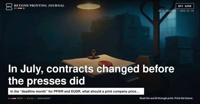 In the July run-up, the contracts changed first—Global Print Market Monthly, July 2026