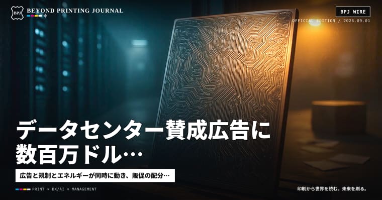 データセンター賛成広告に数百万ドル、FTCがAmazon広告を提訴、SHEIN上場 — ほか7本|BPJ News 朝刊