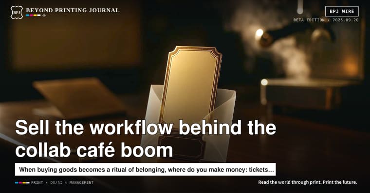 In the Collaboration-Café Era, Printers Should Sell the Workflow—Not the Poster