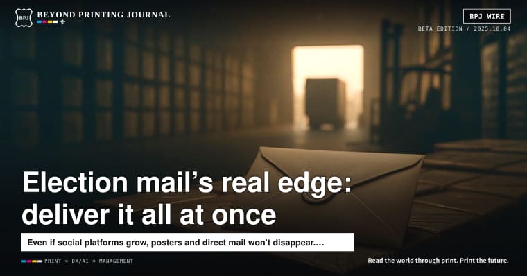 3.37 billion pieces of election mail — and the business of delivering it all at once