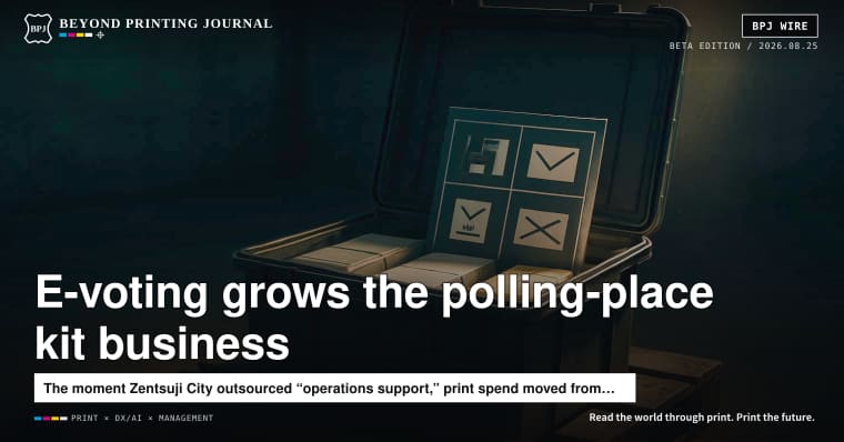 E-voting doesn’t mainly cut paper. It grows the “polling-place kit” business.