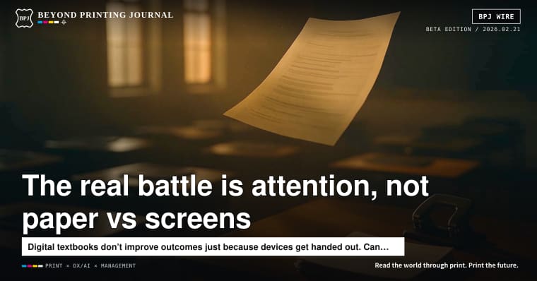 The winner isn’t paper or screens. It’s attention.