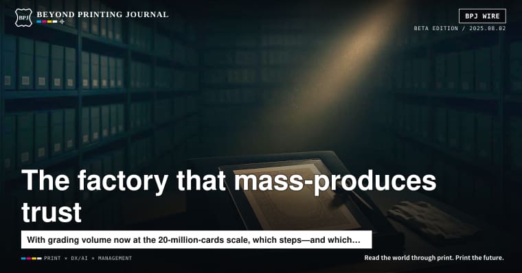 Authentication and storage are turning paper into an “asset”