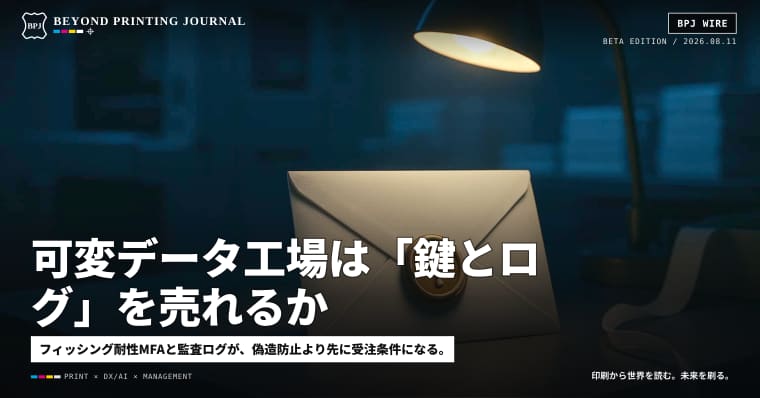 可変データ工場は「鍵とログ」を売れるか