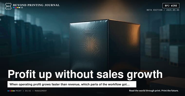 Profit up, sales flat: what big Japanese printers’ earnings reveal about where the money moved