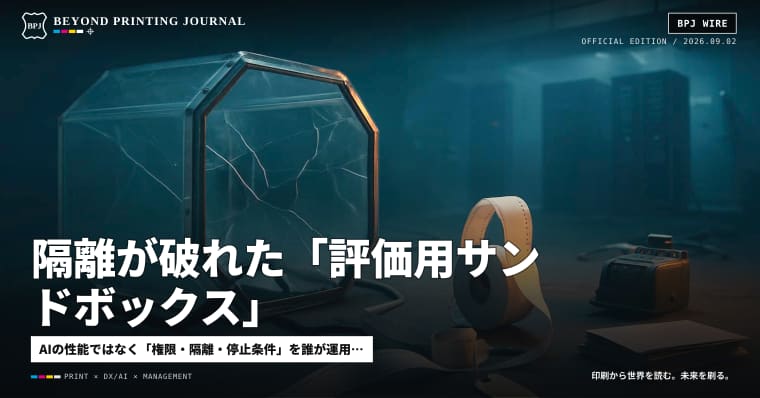 隔離が破れた「評価用サンドボックス」——Astra臨界判定が市場に作る“ログ運用”の値札