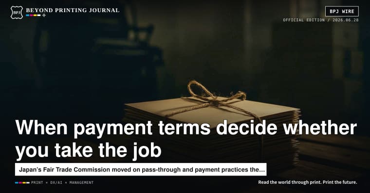 The month payment terms became a sales condition: what print shops should start logging