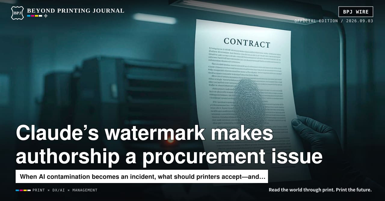 Claude’s “watermark” shifts the question from “when was this written?” to “whose writing is this?”