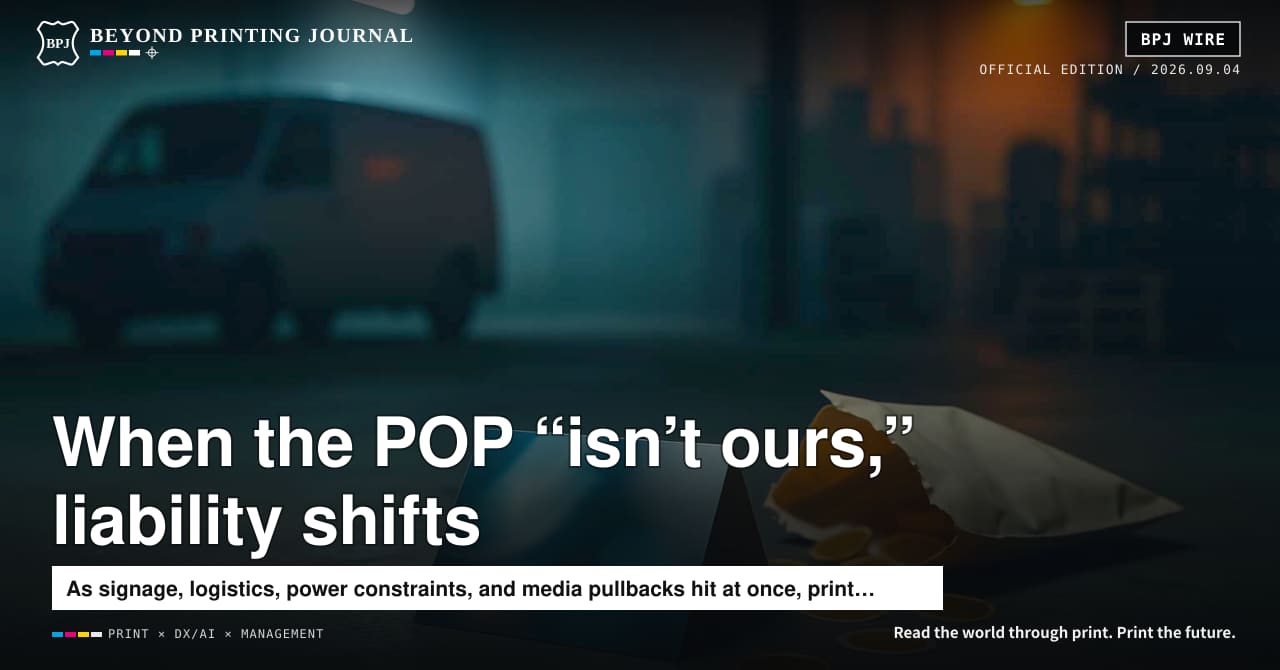 A “Generative-AI-Looking” Store POP and Promo Items Turning Up Before Launch — plus 8 more | BPJ News (Evening Edition)
