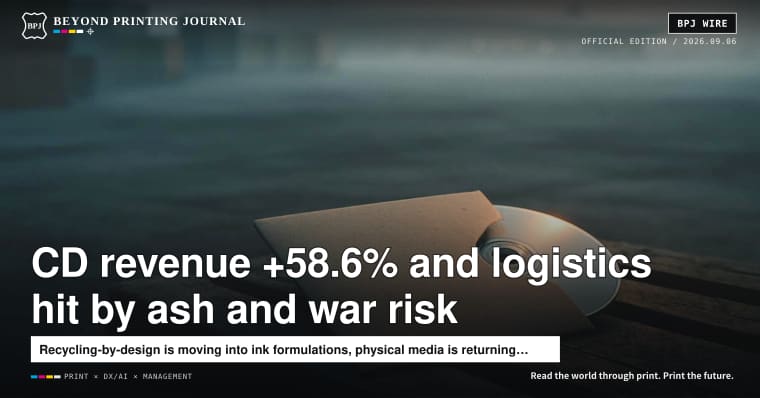 De-inkable ink wins a packaging award, CD revenue jumps +58.6%, volcanic ash shuts Jakarta flights — plus seven more stories | BPJ News (Evening Edition)
