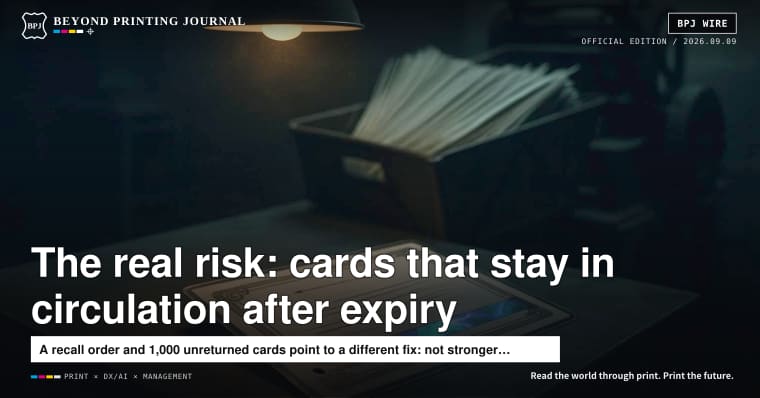 The scarier threat than fake completion cards: “paper that won’t die after it expires”