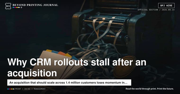 You bought the company. So why can’t you sell? The moment post‑M&A CRM integration stalls