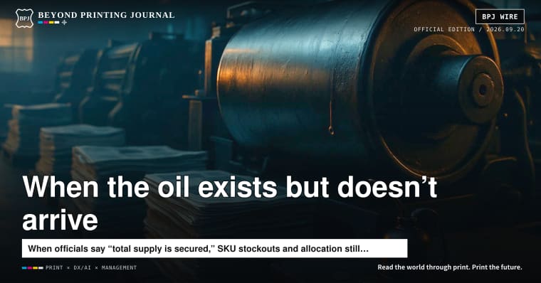 The country has enough lubricants. Your plant still shuts down.