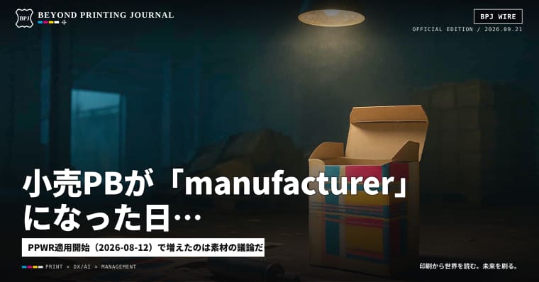 小売PBが「manufacturer」になった日、包装改版と在庫は誰の負担になるか