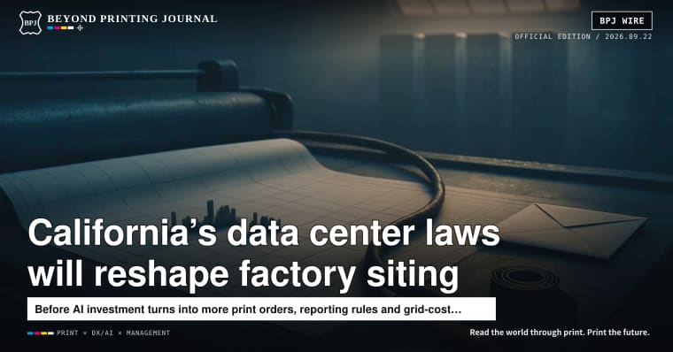 California’s “Seven Data Center Laws” will hit factory power bills and site decisions first