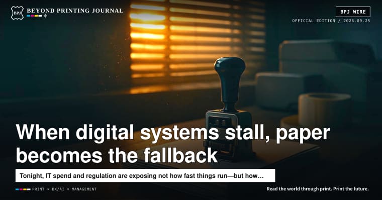 Japan’s tax system KSK2 clogs counters, Oracle issues a force majeure notice, and the EU’s packaging rules hit the shop floor — plus 7 more｜BPJ News Evening Edition