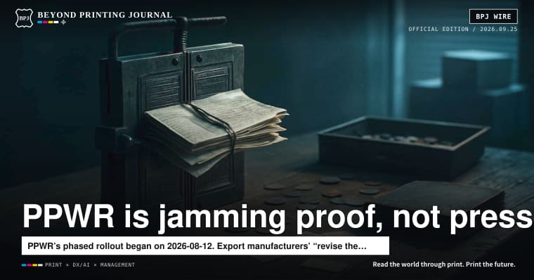 EU PPWR isn’t jamming label presses. It’s jamming the marriage of plates and proof.