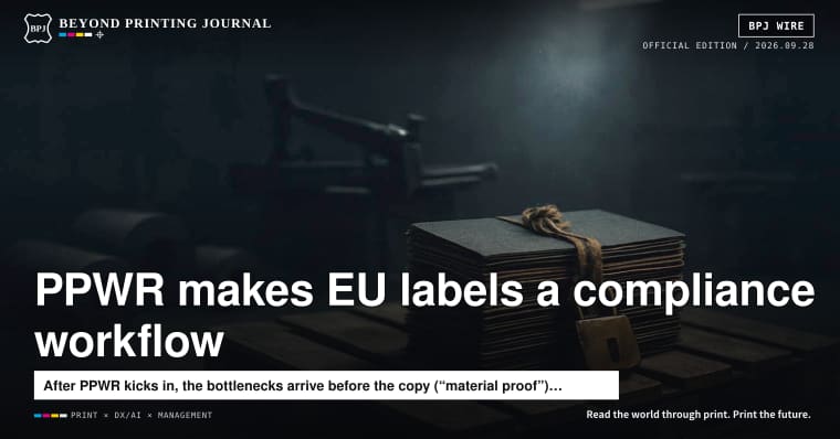 EU label revisions won’t stop at printing: PPWR turns “artwork updates” into compliance operations