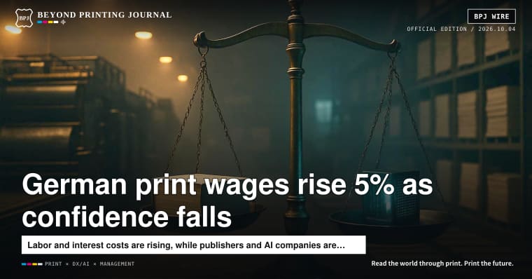 German print wages to rise 5%, print-on-demand to reach 1.5 million books a year, free Gemini goes lightweight-only on October 9 — and 5 more | BPJ News
