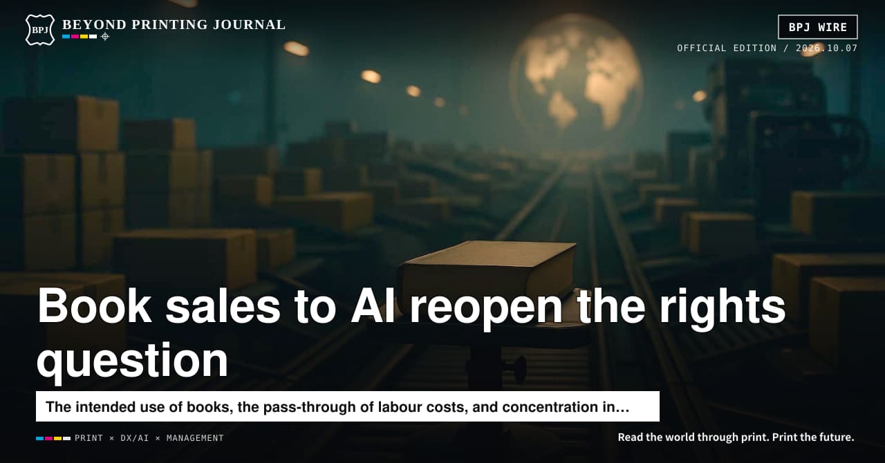 Nippan IPS sold books to Anthropic, Spotify targets 180+ markets, JFTC revisits price pass-through — and 7 more | BPJ News