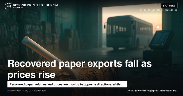 Kyodo Printing’s oxygen-absorbing tubes, recovered paper exports down after 13 months, 138 EV buses recalled — and 5 more | BPJ News
