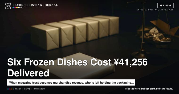 Kateigaho and Matsuya Ginza Sell Six Frozen Dishes for ¥41,256