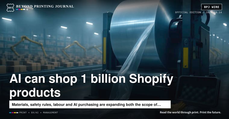 1 billion Shopify products, peelable Yupo, PPE in draft SDS rules — and 7 more | BPJ News