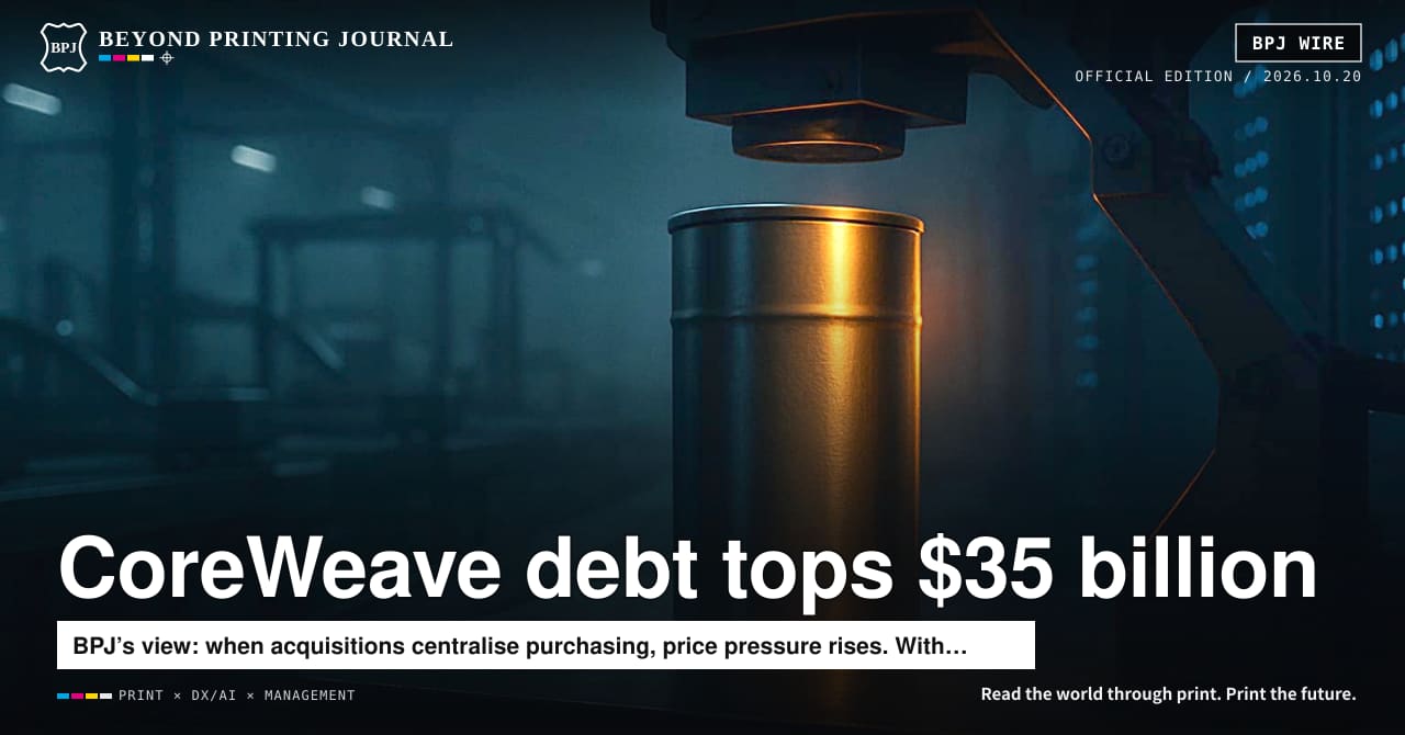 Silgan and AIP buy $3.4bn Trivium, ePac plans FP790 rollout, CoreWeave debt tops $35bn — and 6 more | BPJ News