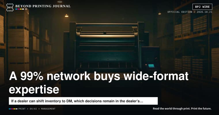 A wholesaler promising 99% U.S. reach buys wide-format expertise